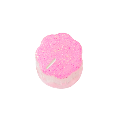 VII Clear\Pink Glitter