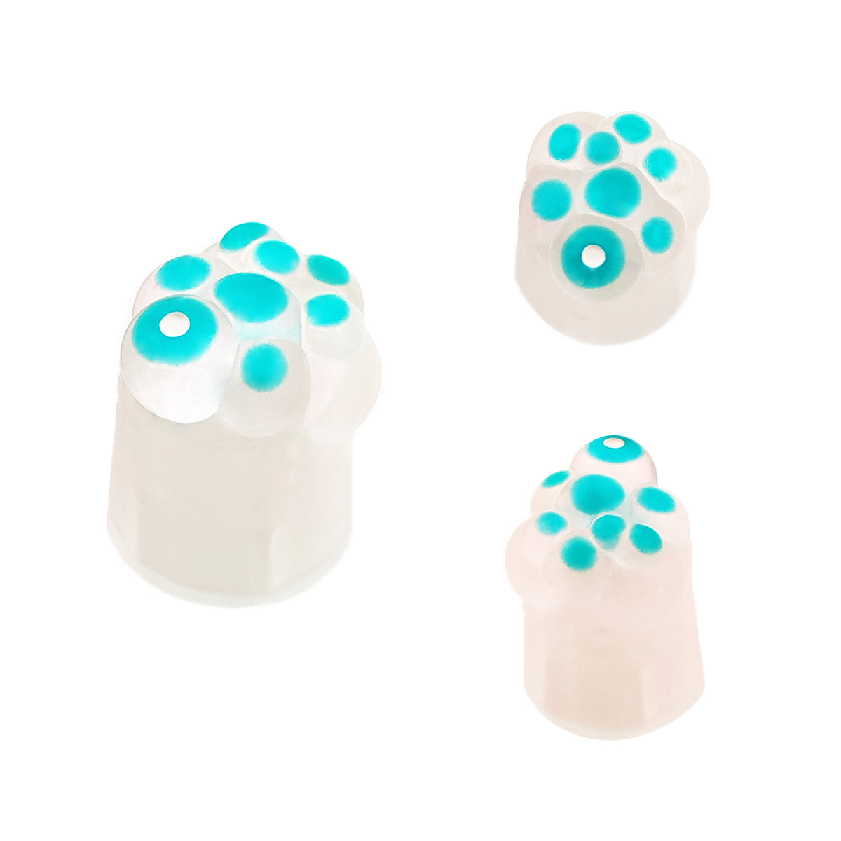 Mini Blob Clear\Turquoise