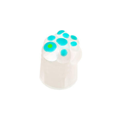 Mini Blob Clear\Turquoise