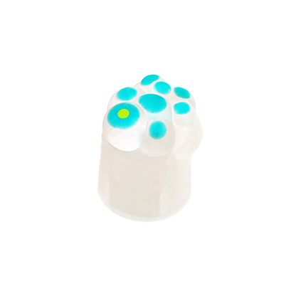 Mini Blob Clear\Turquoise