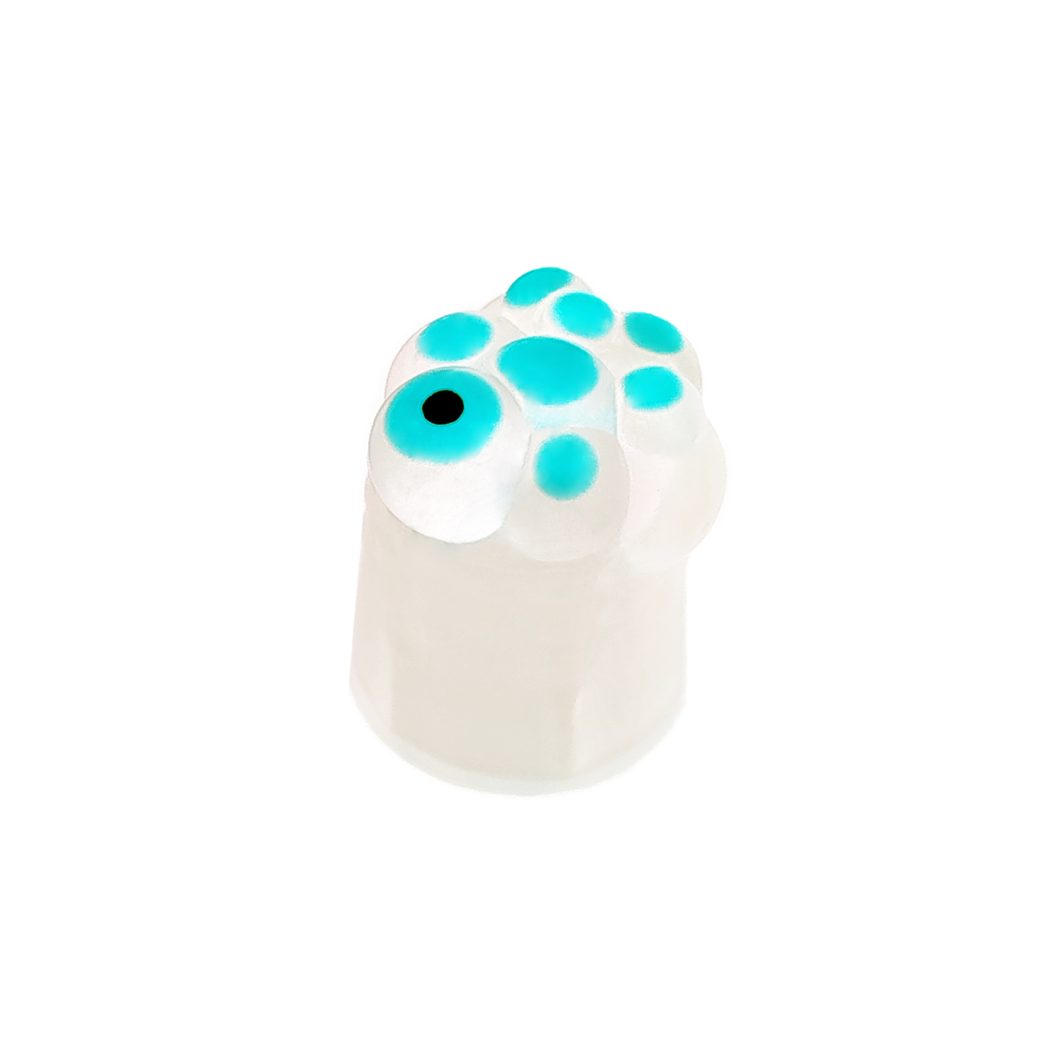 Mini Blob Clear\Turquoise