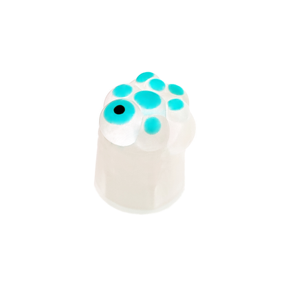 Mini Blob Clear\Turquoise