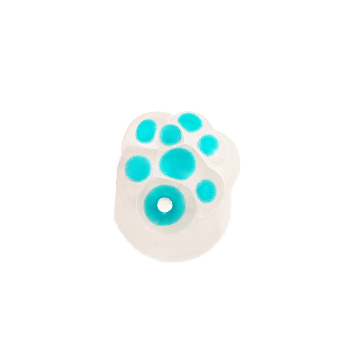 Mini Blob Clear\Turquoise