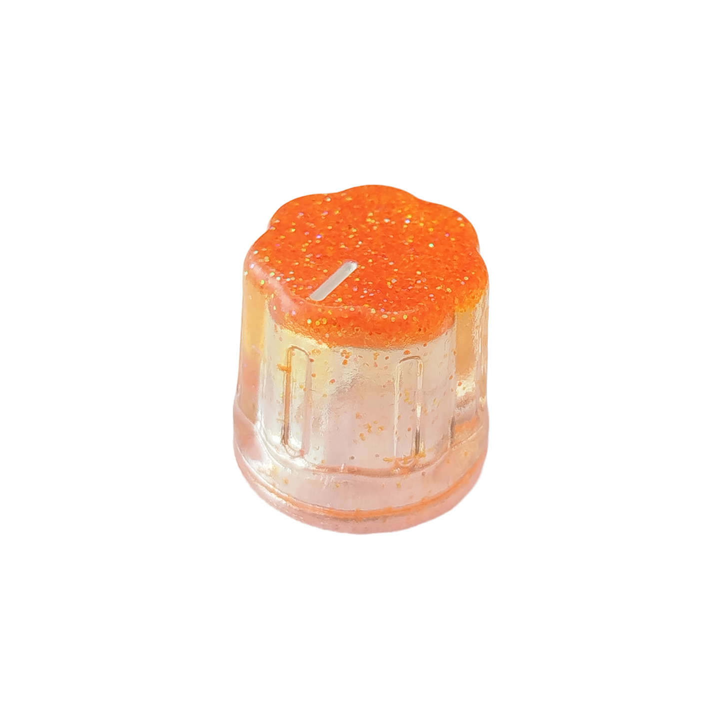 VII Clear\Orange Glitter